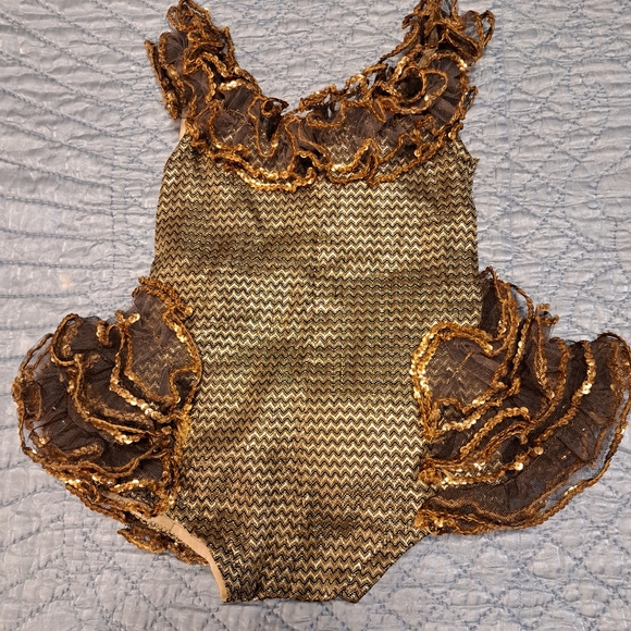 Handmade dance costume Size 5/6 see measurements - Picture 2 of 3